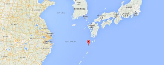 吐噶喇海峡位置示意图