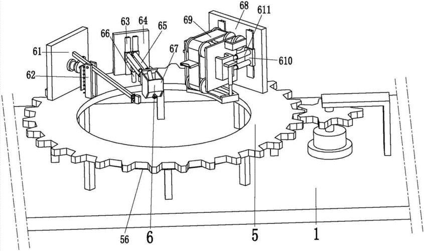 一种化工管道安装工程中法兰盘焊接自动化焊后处理设备的制作方法