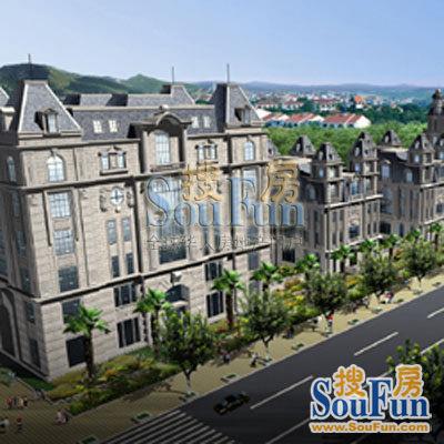 宝莲府邸商务楼外景图