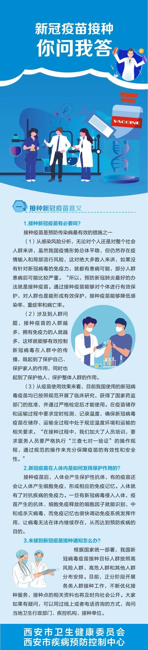 接种新冠疫苗的意义新冠疫苗接种你问我答