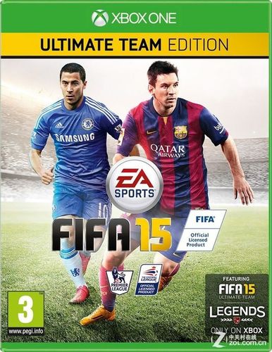 英国版《fifa 15》封面是艾登·哈扎尔