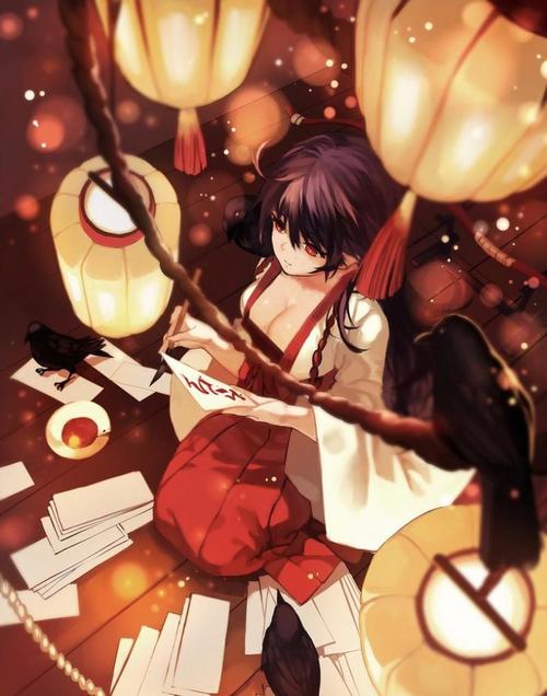 巫女大集合,超美超梦幻