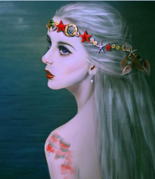 水中少女