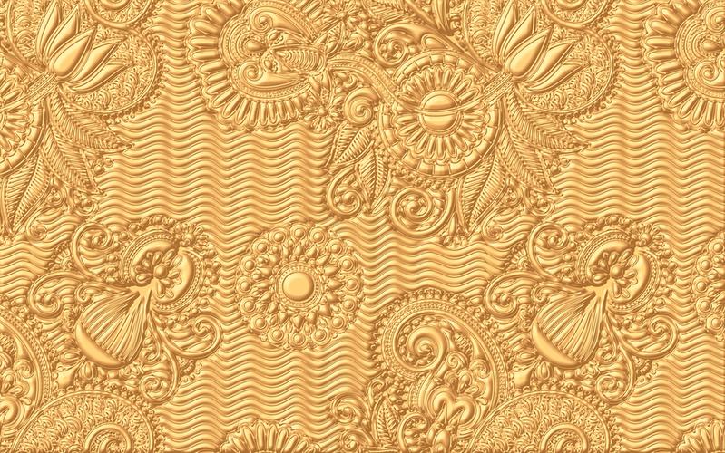 黄金墙纸图片