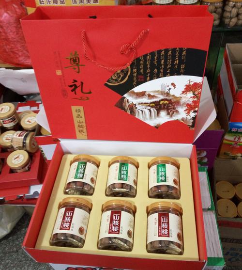 临安手剥小核桃 山核桃精品罐装礼盒 新货坚果特产 年货送礼佳品商品