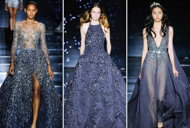 zuhair murad"捕星者"高定礼服:璀璨星河汇聚裙摆,美得夺目