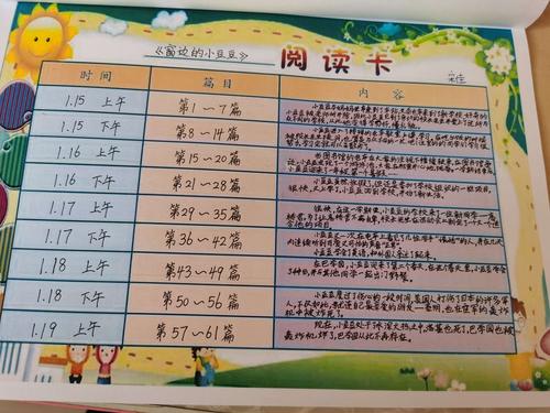 四年级四班读书计划