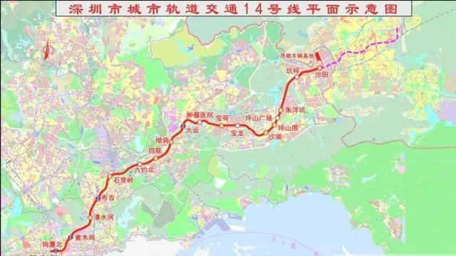 深圳人,又有三条地铁线年底前开通!可直达盐田