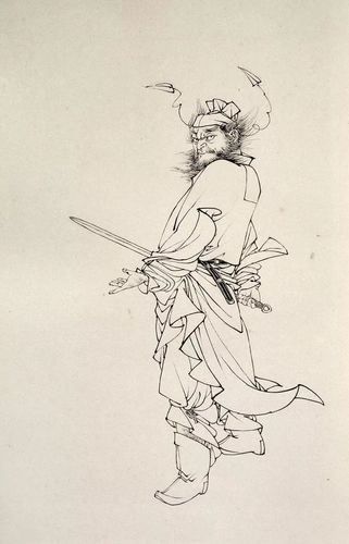 震撼人心的中国传统白描蔡岚67676767