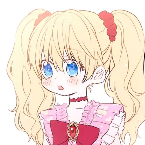 漫画《某天成为公主》希娅 #动漫头像##可爱头像# 兮兮的头像屋