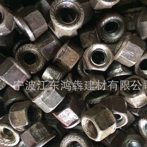 建筑工地m14通丝螺杆六角螺母