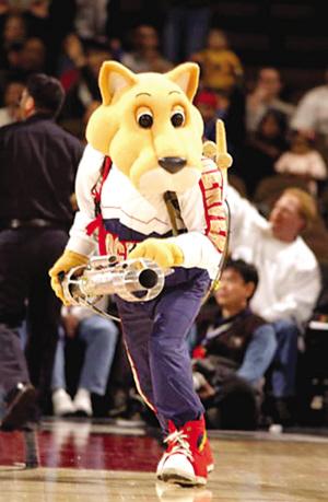 掘金队吉祥物洛奇狮