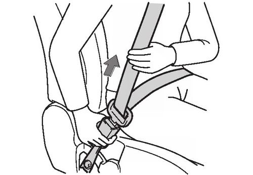 长城风骏5(k4-17)三点式安全带的如何使用?