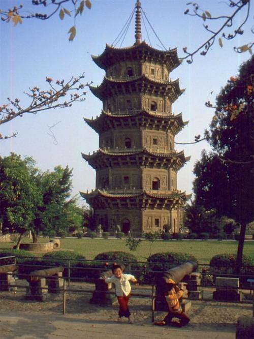 泉州,八十年代,老照片,泉州西街,泉州古城,镇国塔,福建泉州
