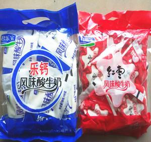 君乐宝酸奶袋装乐钙酸奶原味红枣酸牛奶100g120袋/箱江浙沪皖包邮