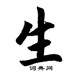 生字楷书写法_生楷书怎么写好看_生书法图片_词典网