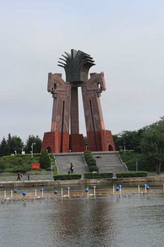 内蒙古通辽市科尔沁区街景