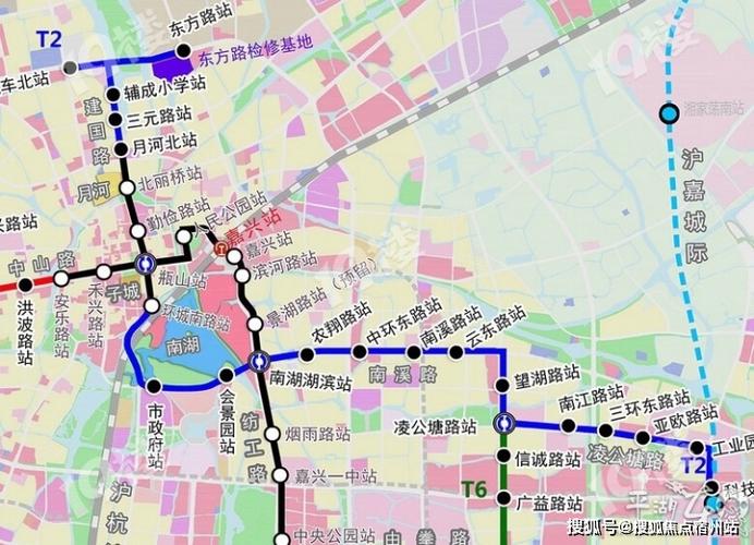 嘉兴有轨电车二期来了!三大线路图大曝光!咨询