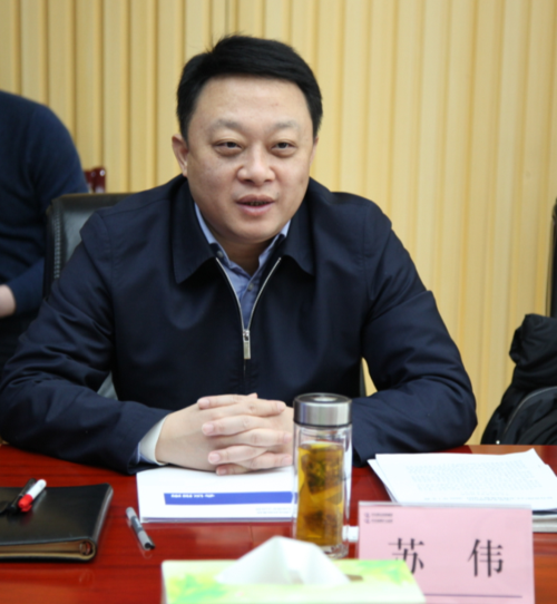 江苏省沛县县委副书记,县长苏伟一行到我局交流