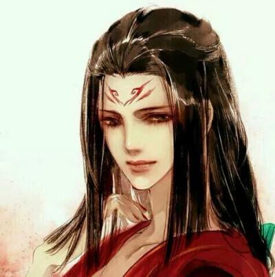 高清古风头像男妖孽古风头像男动漫妖孽霸气黑衣