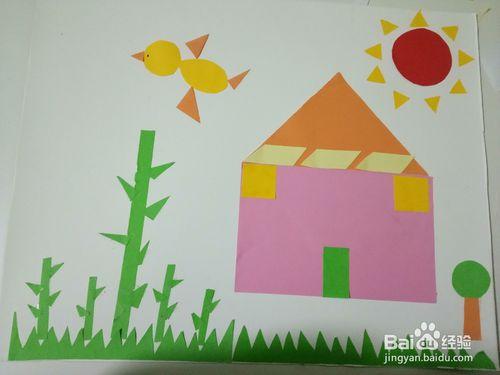 如何用数学图形组成一幅画