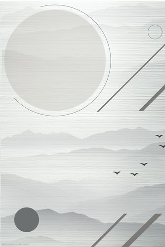 黑白灰性冷淡风简约海报