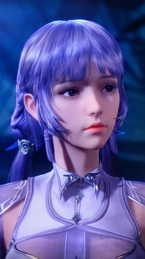 动漫美女斗罗大陆白沉香