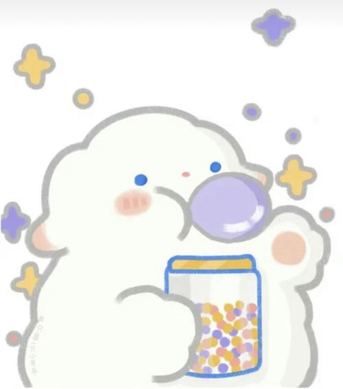 超可的动漫小羊图片