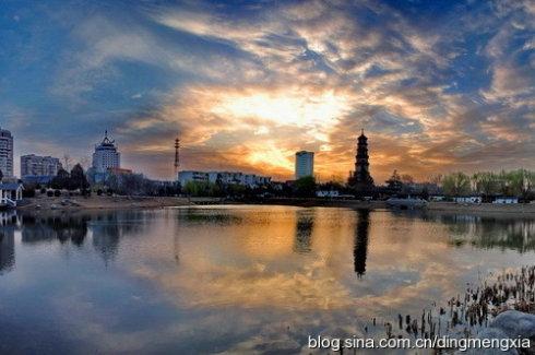 注:安徽阜阳,襟带淮河,怀抱西湖,古称颍州,有颍州西湖堪与杭州西湖