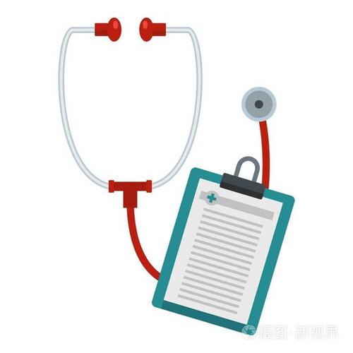 诊断图标, 平面样式