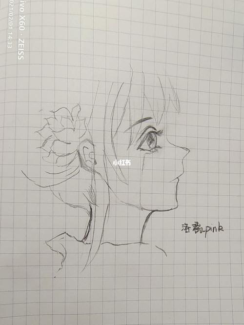 古风侧脸_古风_侧脸_绘画_文化_绘画