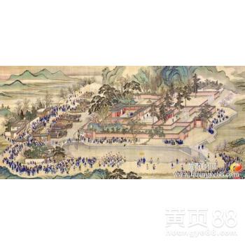 王鉴山水画