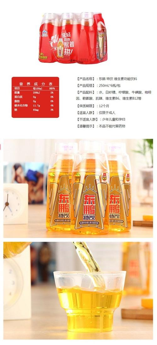 jw东鹏特饮-瓶装250ml*6组(250ml*6)