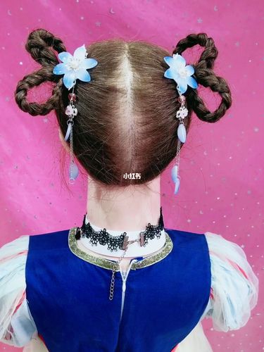 简单儿童汉服发型教程_汉服发型_教程_母婴_婴童时尚
