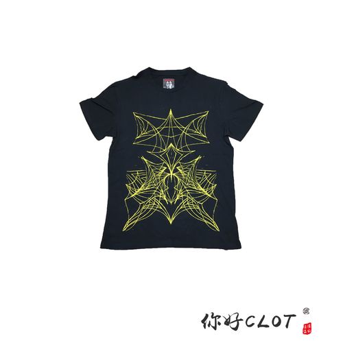 早期绝迹clot alienegra 荆棘面具t 人头标 c标 情侣 短袖商品图片