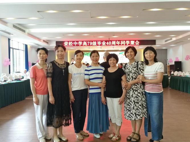 2019年7月20日荥经中学高79级毕业40周年金河度假村同学聚会留影