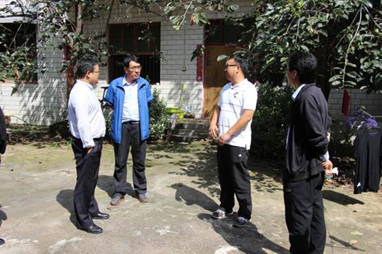 实地走访并详细询问马磊同志工作学习生活情况