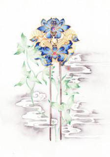 0条  收集   点赞  评论  手绘古物【首饰盒】【簪子】【胭脂】【古风