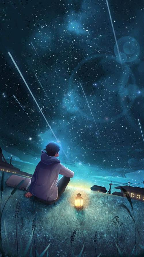 星空背景图:笑的大方,走得坦荡