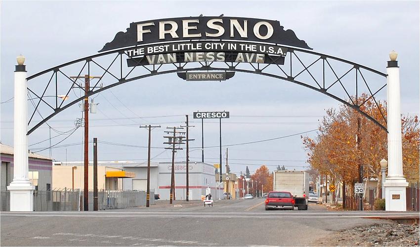 随后前往南加州著名的农产重镇-fresno