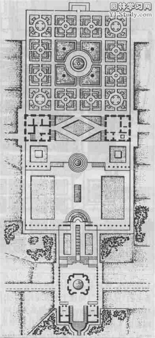 国内外知名古典园林平面图cad图纸