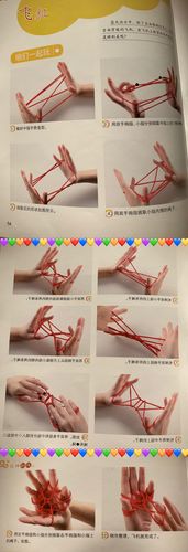 翻绳游戏——飞机玩法如图