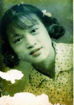 17岁的刘晓春(1956年摄).