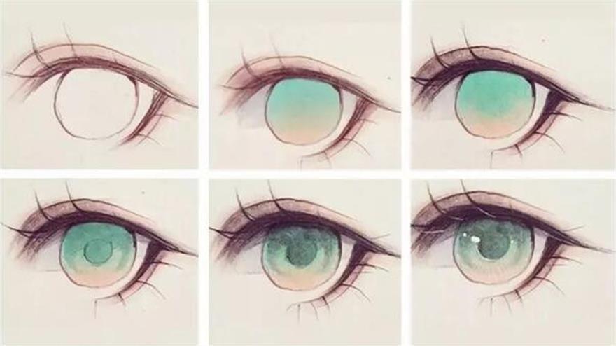 动漫人物的眼睛怎么画?超详细的人物眼睛的画法教程!