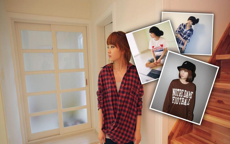 网络红人恩典win7高清电脑桌面壁纸