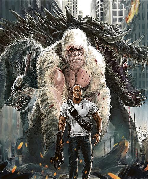 狂暴巨兽震撼来袭!画张海报助兴!