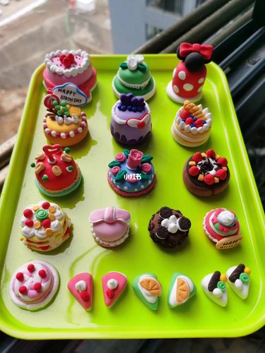 粘土蛋糕集合_粘土_蛋糕_超轻黏土_治愈_兴趣爱好_手工