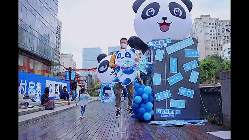 另外,滚滚欢迎你来四川#熊猫 #3d运镜特效