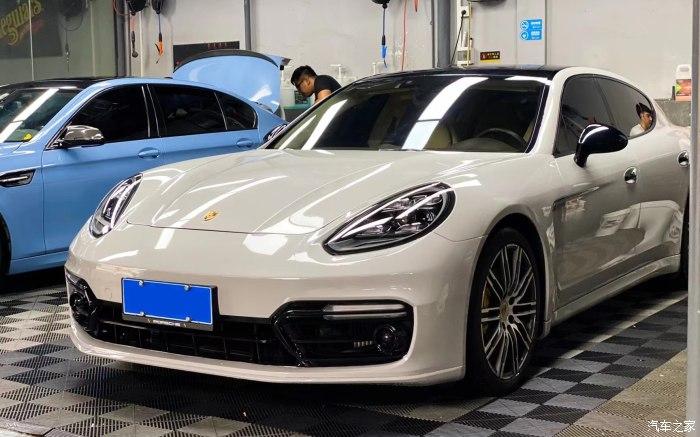 老款保时捷帕拉梅拉970升级971白色高清大图来袭