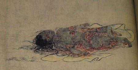 惊悚九相图血腥唯美浮世绘